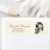 アンティークマークカテスバイホワイトマグノリア版木、銅版、版画 ラベル (インサイチュ)