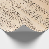 アンティークミュージックシートスタイル1 ラッピングペーパー (角)