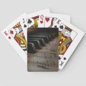 アンティークミュージックピアノ鍵自転車トランプ トランプ (裏面)