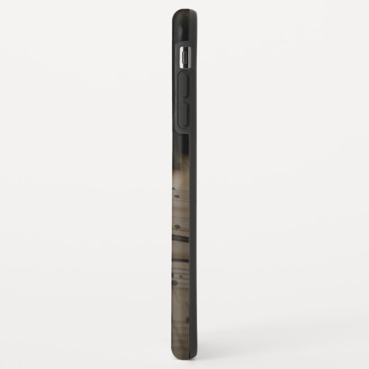 アンティークミュージックピアノ鍵 Case-Mate iPhoneケース (裏面/左)
