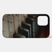 アンティークミュージックピアノ鍵 Case-Mate iPhoneケース (裏面 (横))