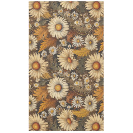 アンティークムとデイジー テーブルクロス