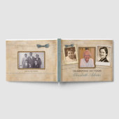 アンティークメモリ | ヴィンテージ誕生日記念日 ゲストブック (全面)