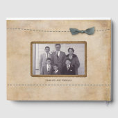 アンティークメモリ | ヴィンテージ誕生日記念日 ゲストブック (裏面)