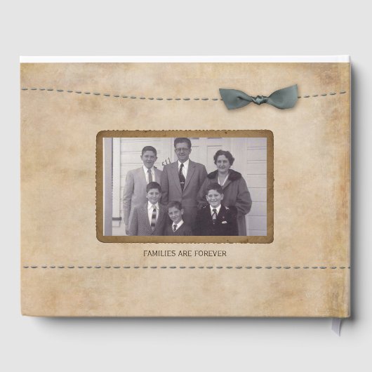 アンティークメモリ | ヴィンテージ誕生日記念日 ゲストブック (裏面)