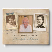 アンティークメモリ | ヴィンテージ誕生日記念日 ゲストブック (正面)