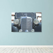 アンティークメルセデス2 キャンバスプリント (インサイチュ (ウッドフロア))