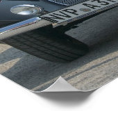 アンティークメルセデス3 ポスター (角)