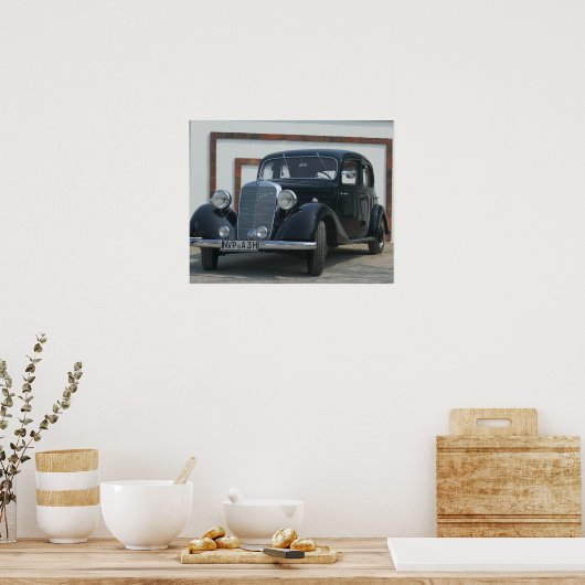 アンティークメルセデス3 ポスター (キッチン)