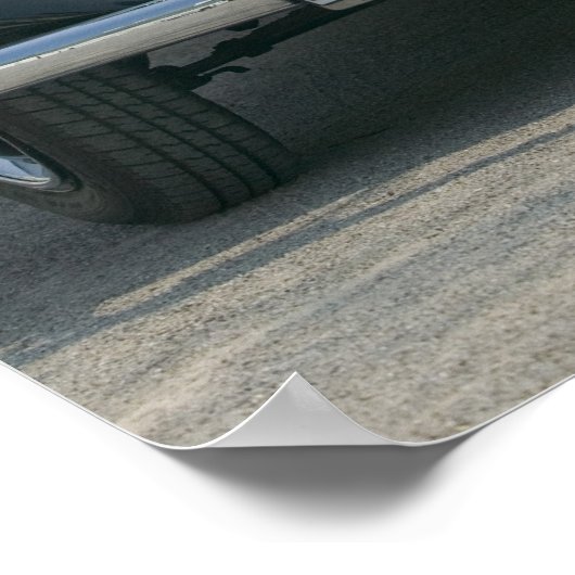 アンティークメルセデス ポスター (角)