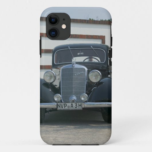 アンティークメルセデス Case-Mate iPhoneケース (裏面)