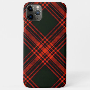 アンティークメンジーズ狩りタータンチェック格子柄 iPhone 11 PRO MAXケース