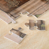 アンティークヨーロッパの出入り口 – 8x10 - 110台 ジグソーパズル (側面)