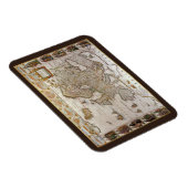 アンティークヨーロッパの地図Willem Jansz Blaeu, c1617 マグネット (右側)