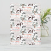 アンティークライノセロスライノアブレチドゥラースタイル 招待状 (スタンド正面)