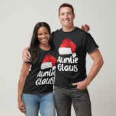 アンティークラウス クリスマス ファミリーマッチング サンタ帽子 P Tシャツ (ユニセックス)