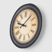 アンティークラウンドウォールクロック ラージ壁時計 (傾斜)