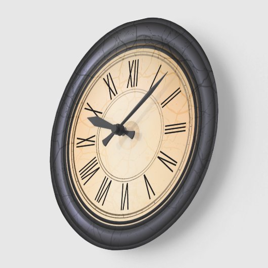アンティークラウンドウォールクロック ラージ壁時計 (傾斜)