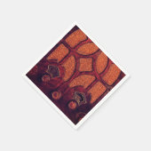 アンティークラジオエレガントウッドアールデコ大聖堂 スタンダードカクテルナプキン (角)