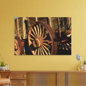 アンティークラバ列車ワゴン キャンバスプリント (インサイチュ (リビング))