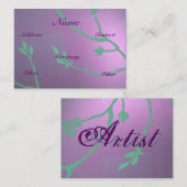 アンティークラベンダーデライト 名刺 (正面/裏面)