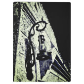 アンティークランプ3リングや輪バインダー クリップボード (裏面)