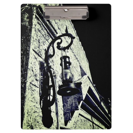 アンティークランプ3リングや輪バインダー クリップボード (正面)