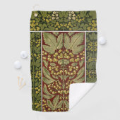 アンティークリーフパターンゴルフタオル ゴルフタオル (インサイチュ)