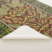 アンティークリーフパターンシェルパブランケット シェルパブランケット (3/4)