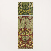 アンティークリーフパターンヨガマット ヨガマット (裏面)