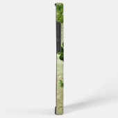 アンティークルックシェードの緑のアイリッシュシャムロック SAMSUNG GALAXYケース (右側面)