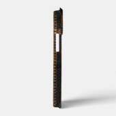 アンティークルックフォンケースとモノグラム Case-Mate iPhoneケース (裏面 / 右)