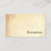 アンティークルック結婚ーのエンクロージャカード エンクロージャーカード (裏面)