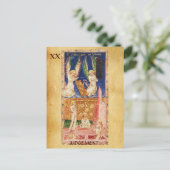 アンティークルネサンス・タロッツ20 / JUDGMENT ポストカード (スタンド正面)