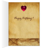 アンティークルネサンスTAROTSクイーンオブカップ誕生日 (内側 (右))