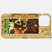 アンティークルネサンスTAROTS 10 /幸運の車輪 Case-Mate iPhoneケース (裏面 (横))