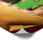 アンティークルネサンスTAROTS 10/THE WHEEL OF FORTUNE ポスター (角)