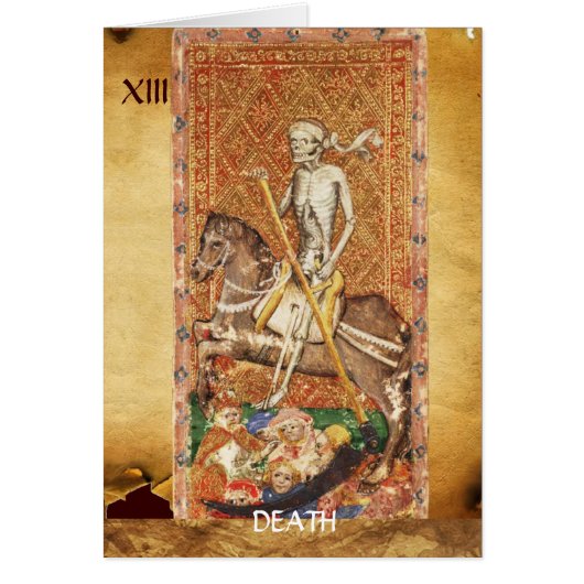 アンティークルネサンスTAROTS 13 /死 (正面)