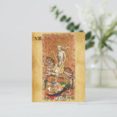 アンティークルネサンスTAROTS 13 /死 ポストカード (スタンド正面)