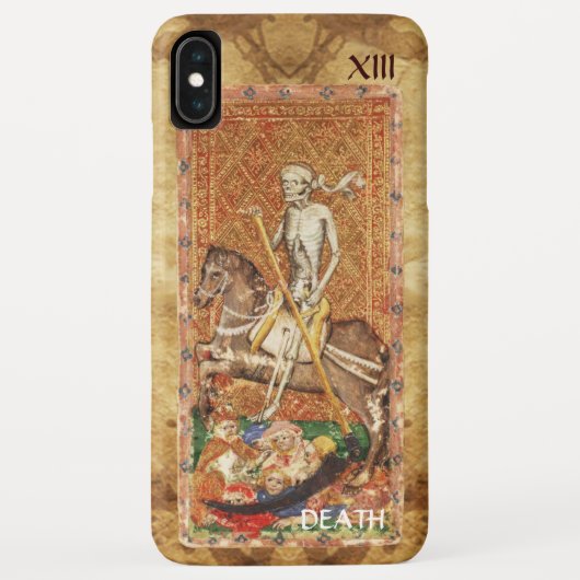 アンティークルネサンスTAROTS 13 /死 Case-Mate iPhoneケース (裏面)