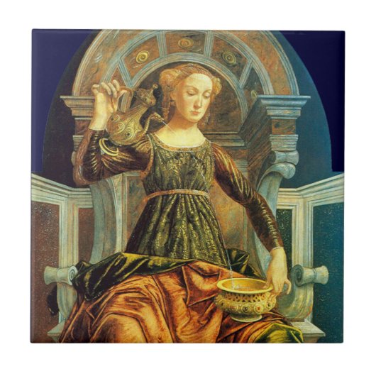 アンティークルネサンスTAROTS 14 /節制 タイル (正面)