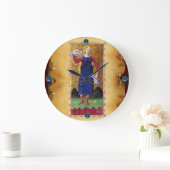 アンティークルネサンスTAROTS 14 /節制 ラージ壁時計 (ホーム)