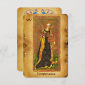 アンティークルネサンスTAROTS 14 /節制 案内状 (正面/裏面)