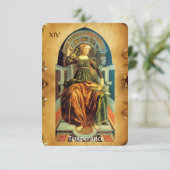 アンティークルネサンスTAROTS 14 /節制 案内状 (スタンド正面)