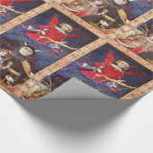 アンティークルネサンスTAROTS 15ザ悪魔 ラッピングペーパー (角)