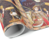 アンティークルネサンスTAROTS 15ザ悪魔 ラッピングペーパー (ロールコーナー)