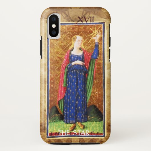 アンティークルネサンスTAROTS 17 / THE STAR Case-Mate iPhoneケース (裏面)