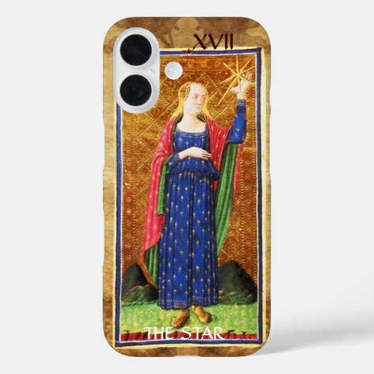 アンティークルネサンスTAROTS 17 / THE STAR Case-Mate iPhoneケース (裏面)