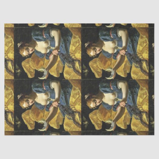 アンティークルネサンスTAROTS 18 /月 薄葉紙 (正面)