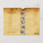 アンティークルネサンスTAROTS 18 / THE MOON ポストカード (裏面)